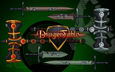 DragonFable Cysero Rebel Weapons
