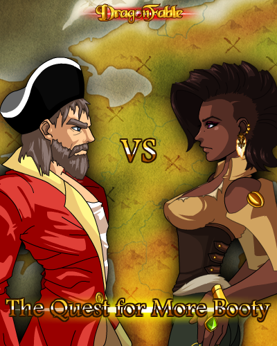 DragonFable Pirate Challenge Rhubarb vs Mazurek